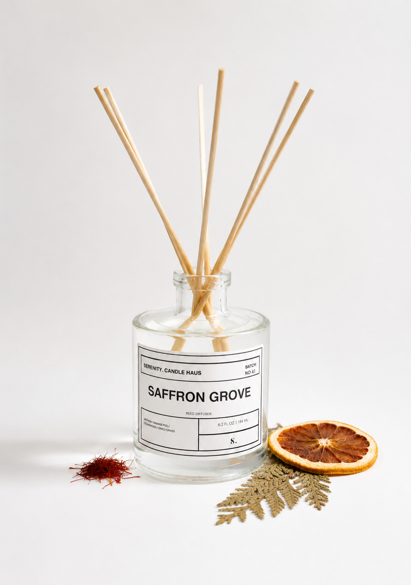 SAFFRON GROVE REED DIFFUSER