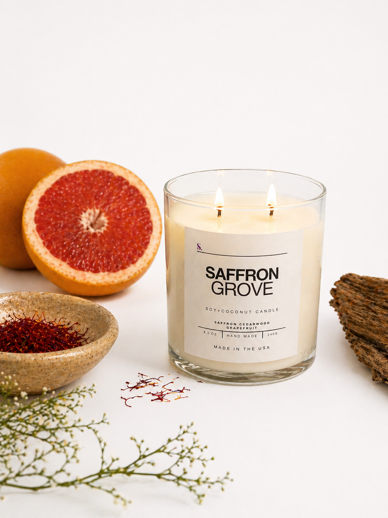 SAFFRON GROVE CANDLE